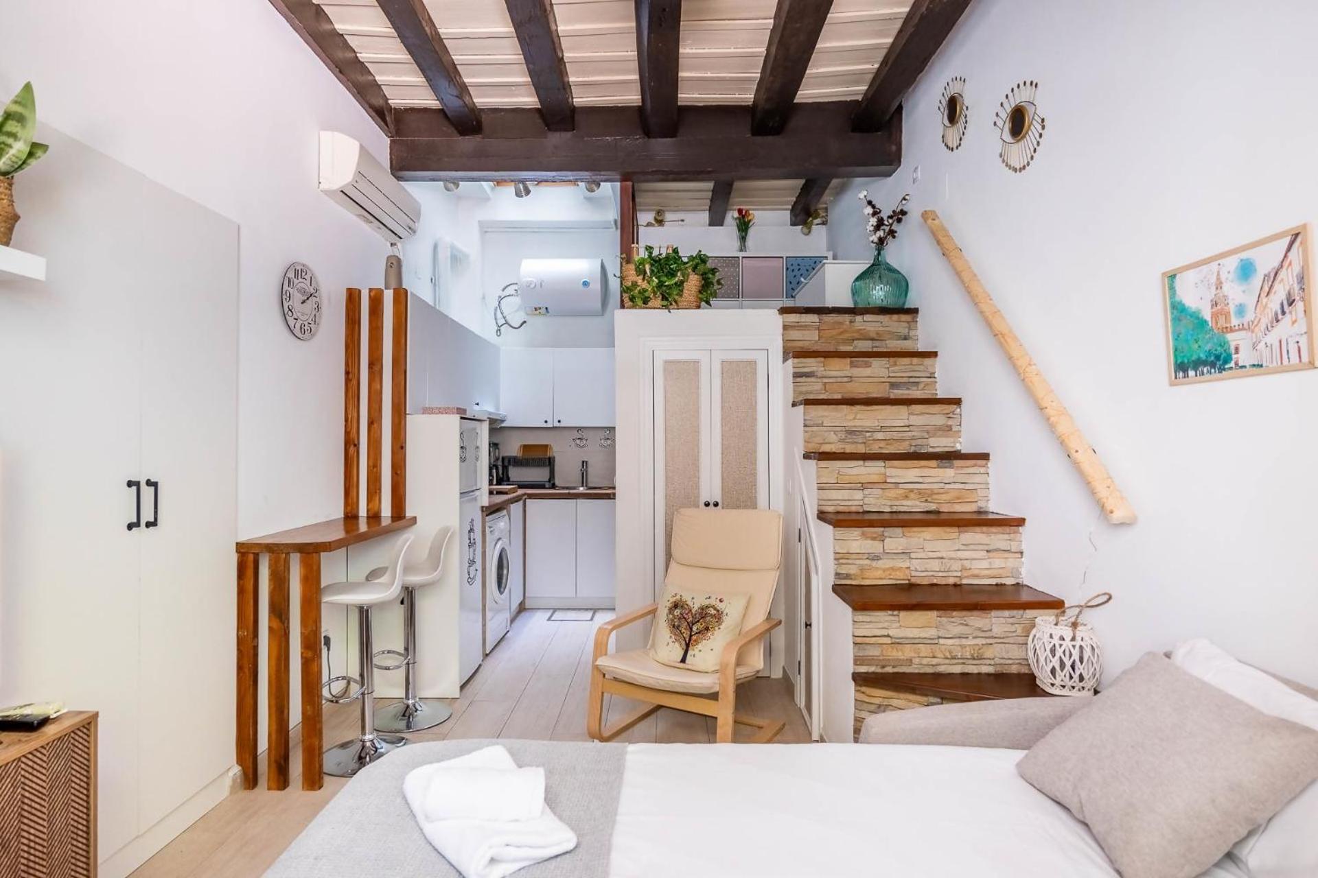 Comfy Away - Estudio En Patio De Vecinos En Las Setas Sevilla Exterior foto