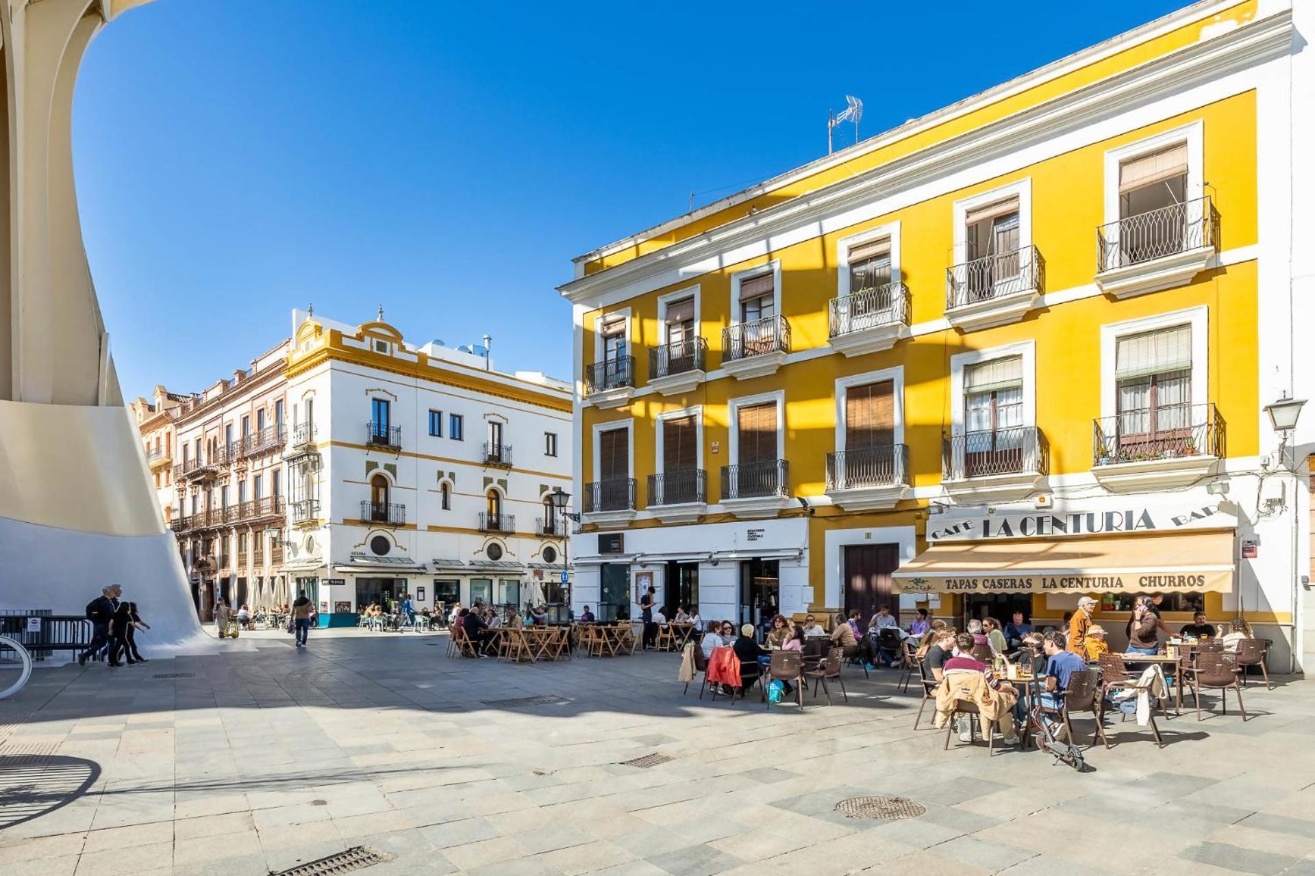 Comfy Away - Estudio En Patio De Vecinos En Las Setas Sevilla Exterior foto